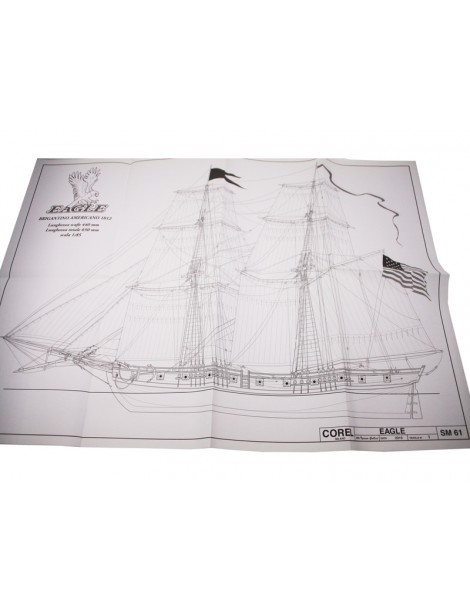 COREL Eagle Brig 1812 1:85 kit