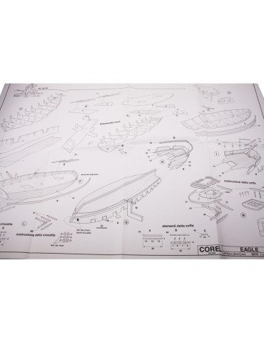 COREL Eagle Brig 1812 1:85 kit