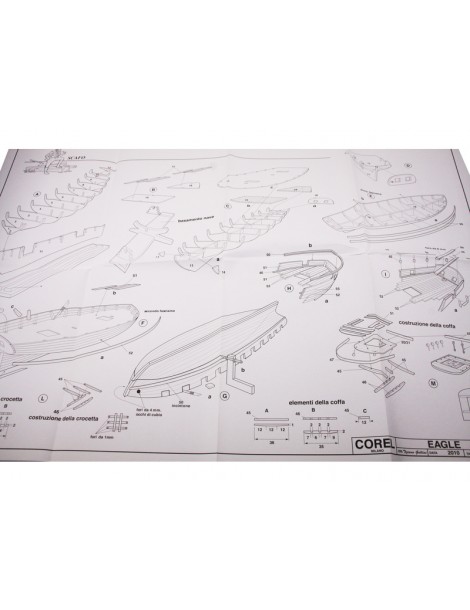 COREL Eagle Brig 1812 1:85 kit