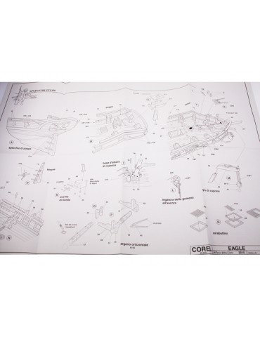 COREL Eagle Brig 1812 1:85 kit