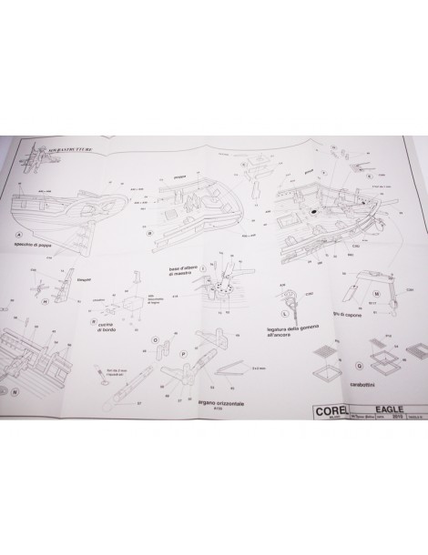 COREL Eagle Brig 1812 1:85 kit
