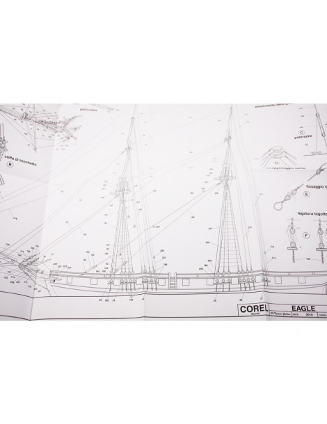 COREL Eagle Brig 1812 1:85 kit