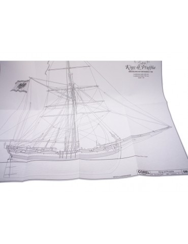 COREL King of Prussia 1777 1:42 kit