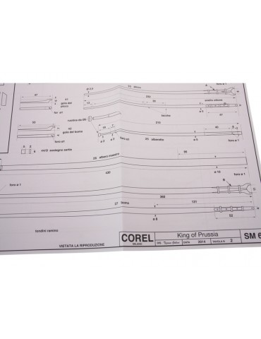 COREL King of Prussia 1777 1:42 kit