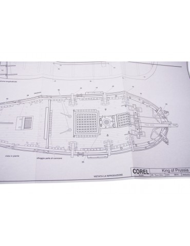COREL King of Prussia 1777 1:42 kit