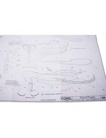 COREL King of Prussia 1777 1:42 kit