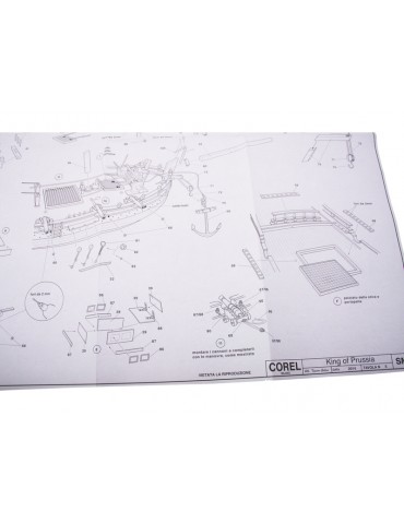 COREL King of Prussia 1777 1:42 kit