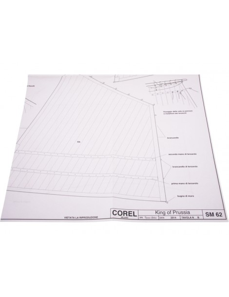 COREL King of Prussia 1777 1:42 kit