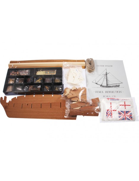 COREL H.M.S. Resolution 1700 1:50 kit