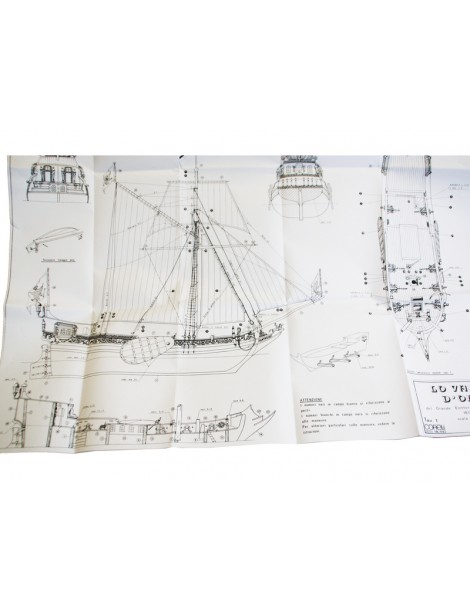 COREL Goldene Yacht 1678 1:50 kit