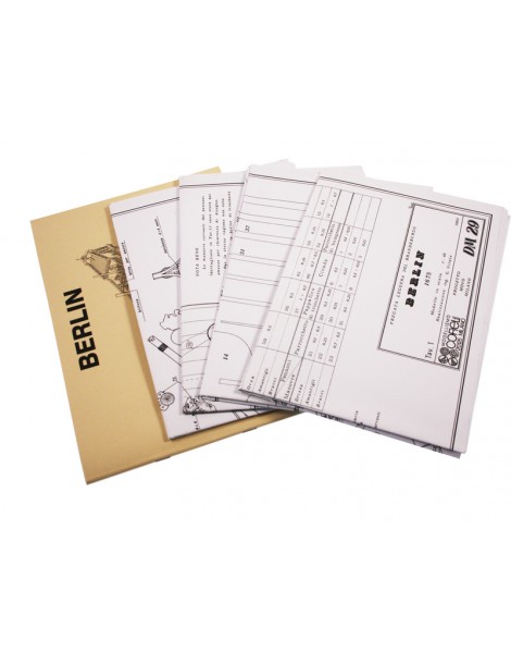 COREL Berlin frigate 1674 1:40 kit
