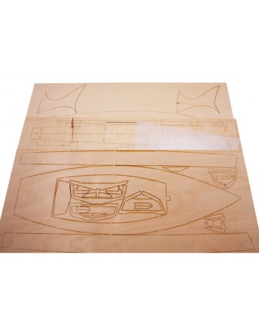 Pirate sailing dinghy kit