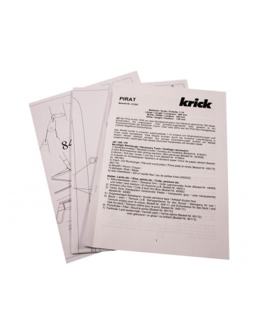 Pirate sailing dinghy kit