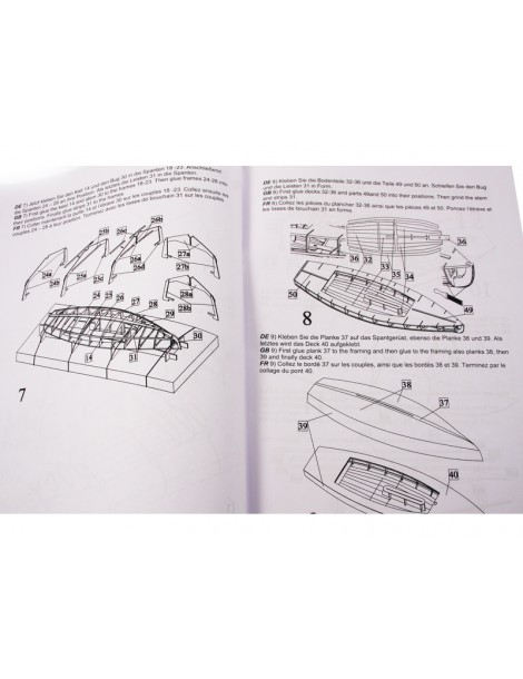 Pirate sailing dinghy kit