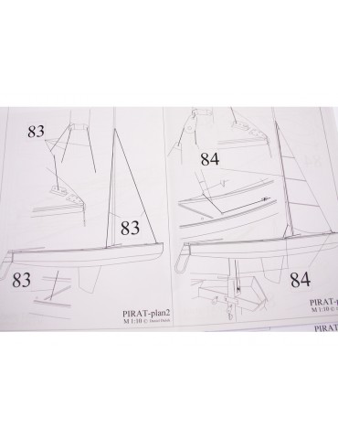 Pirate sailing dinghy kit