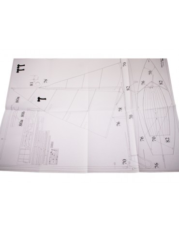 Pirate sailing dinghy kit
