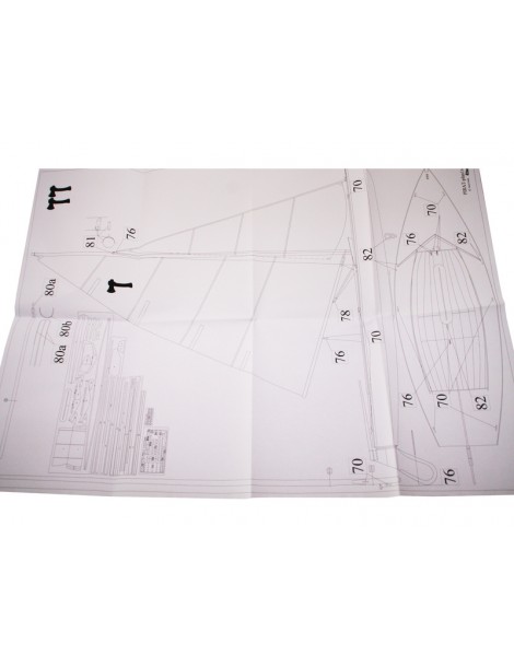 Pirate sailing dinghy kit