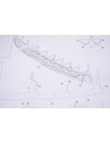 Dušek Griechische Trireme 1:72 kit