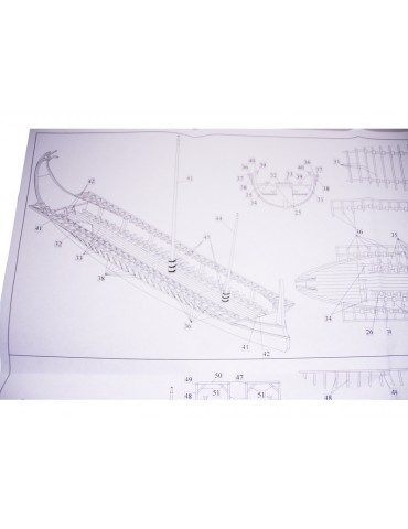 Dušek Griechische Trireme 1:72 kit