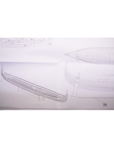 Dušek Wikinger Langschiff 1:35 kit