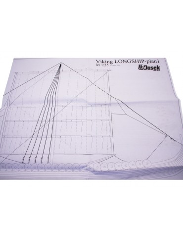 Dušek Wikinger Langschiff 1:35 kit