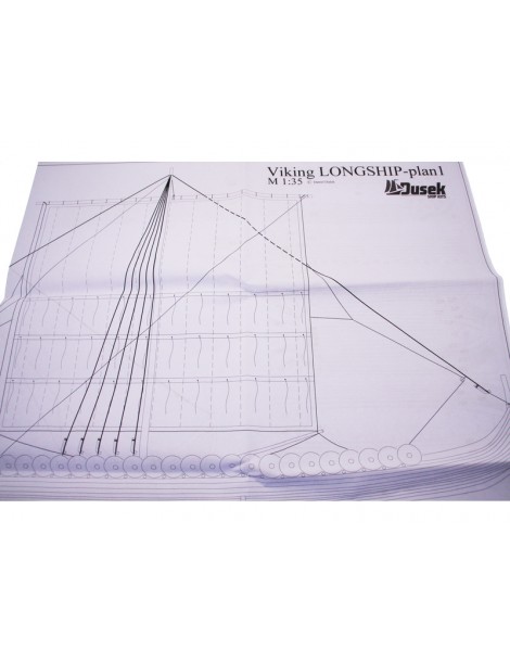 Dušek Wikinger Langschiff 1:35 kit