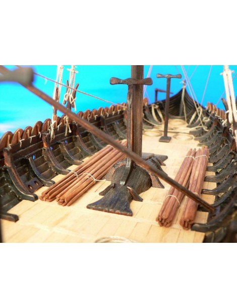 Dušek Gokstad Wikingerschiff 7 Jh. 1:35 kit