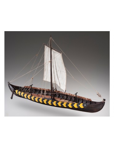 Dušek Gokstad Wikingerschiff 7 Jh. 1:35 kit
