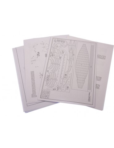 Dušek Gokstad Wikingerschiff 7 Jh. 1:35 kit