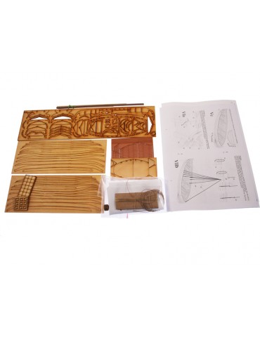 Dušek Knarr Wikingerschiff 1:35 kit