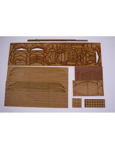 Dušek Knarr Wikingerschiff 1:35 kit