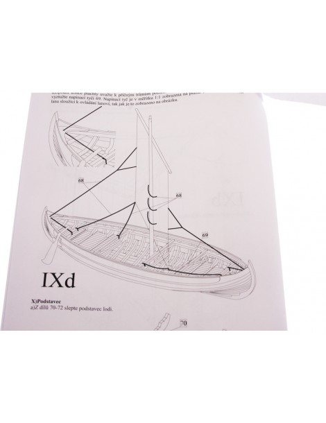 Dušek Knarr Wikingerschiff 1:35 kit
