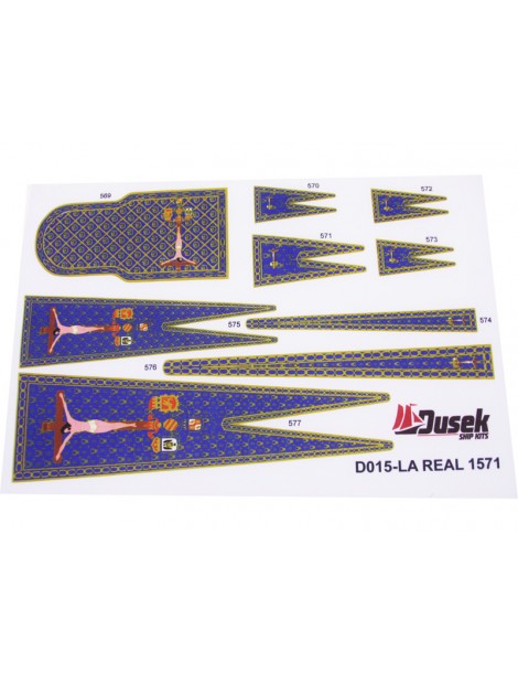 Dušek La Real Galeere 16 Jh. 1:72 kit