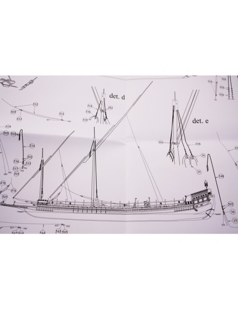 Dušek La Real Galeere 16 Jh. 1:72 kit