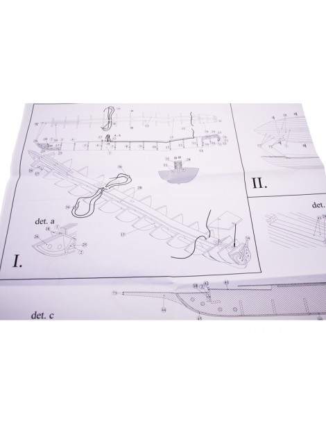Dušek La Real Galeere 16 Jh. 1:72 kit