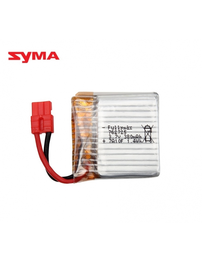 Syma X21 drono akumuliatorius 3.7V 380mAh Syma X21 drono akumuliatorius 3.7V 380mAh