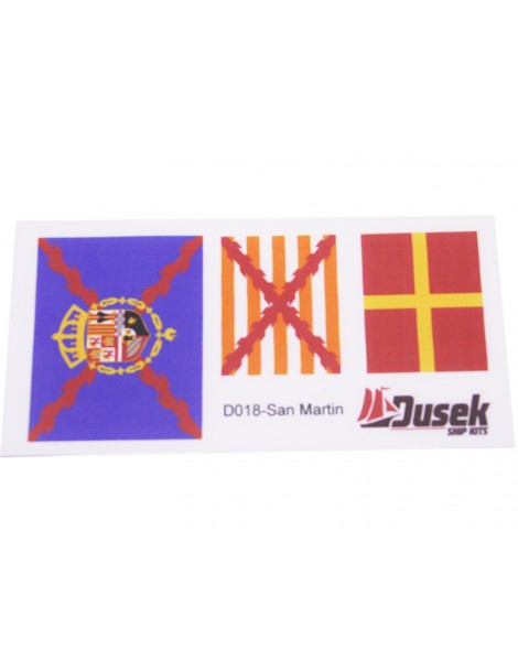 Dušek San Martin 1588 1:72 kit