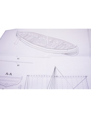 Dušek Knarr Wikingerschiff 1:72 kit