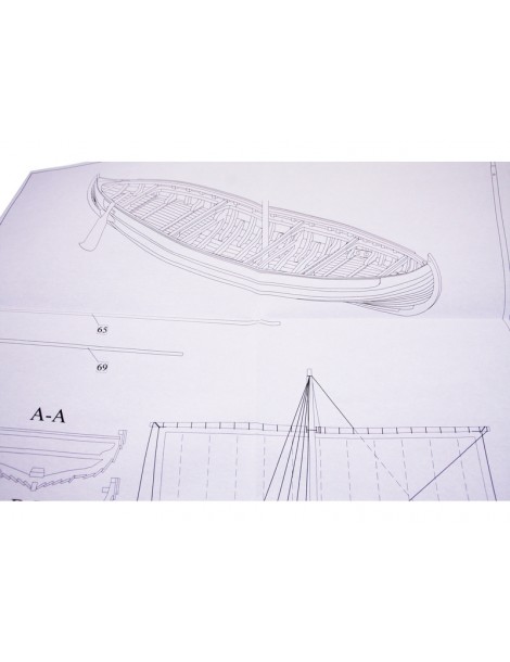 Dušek Knarr Wikingerschiff 1:72 kit