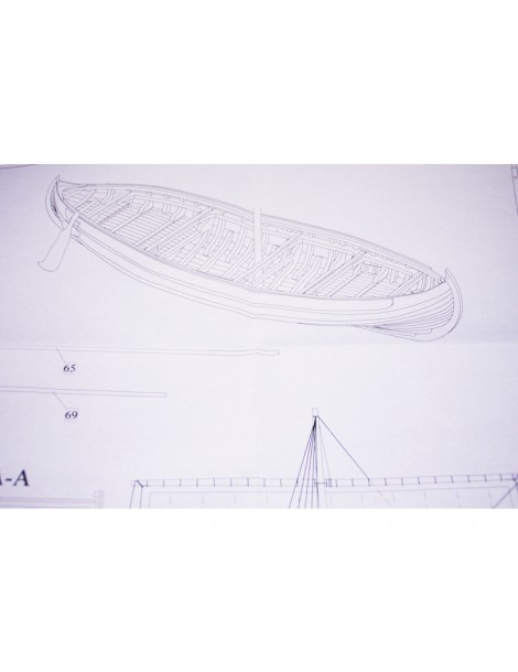 Dušek Knarr Wikingerschiff 1:72 kit