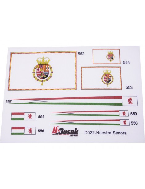 Dušek Nuestra Senora 1:72 kit