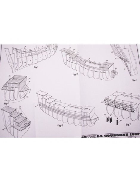 COREL La Couronne 1636 1: 100 kit