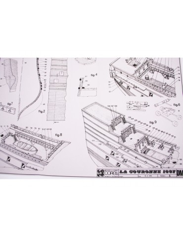 COREL La Couronne 1636 1: 100 kit