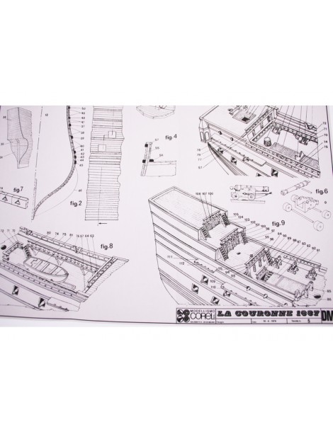 COREL La Couronne 1636 1: 100 kit