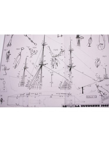 COREL La Couronne 1636 1: 100 kit