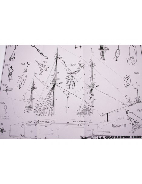 COREL La Couronne 1636 1: 100 kit