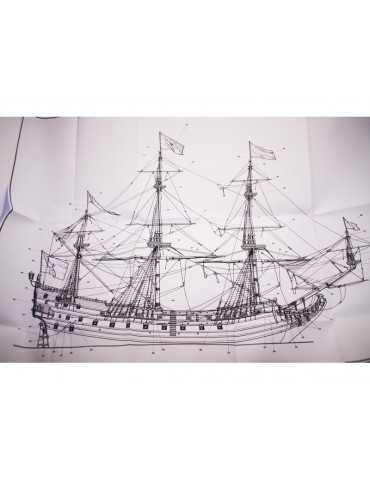 COREL Prins Willem 1651 1: 100 kit