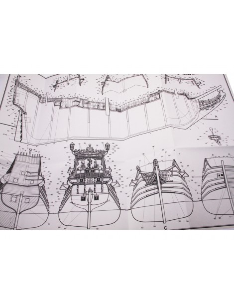 COREL Prins Willem 1651 1: 100 kit