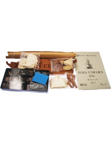 HMS Unicorn construction kit