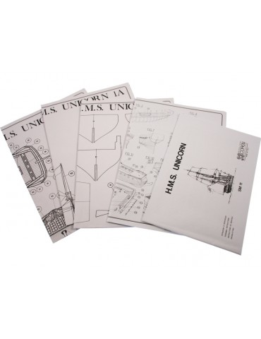 HMS Unicorn construction kit